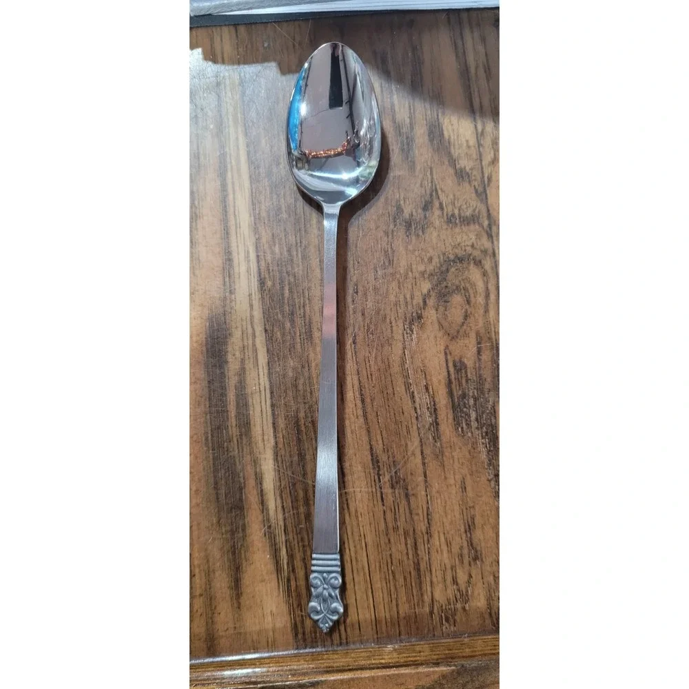 Vintage Cambridge Stainless Steel Japan 1   Iced Teaspoon Spoon Flatware used